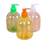 2PCS 500ml Random Color Refillable Plastic Wash