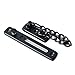 Alise FD9000-B Stainless Steel Chain Door Guard with Spring Anti-Theft Press Lock,Matte Black