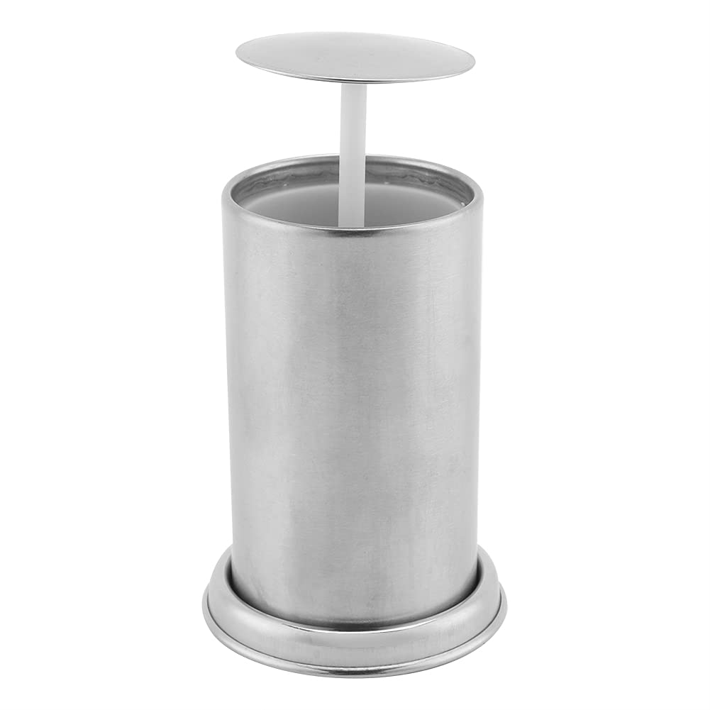 TOPINCN Stainless Steel Toothpicks Holder Dispenser Portable Reusable Pocket Toothpick Case Cotton Swab Storage Container Hotel Restaurant Home Desk Decor