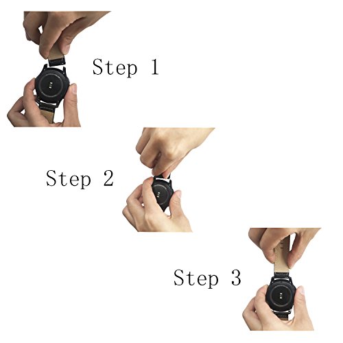 Moto 360 2nd Gen 46mm Watch Band 22mm Genuine Leather Desertcart