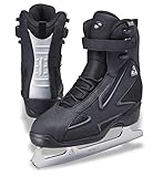 Jackson Ultima Softec Elite ST7002 Black Mens Ice Skates with Mark II Blades