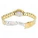Seiko 5 #SYMK20 Women's Gold Tone Stainless Steel Gold Dial Automatic Watch