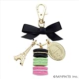 Porte-clés Ladurée Paris Tour Eiffel Macaron – Mignon, Rose, Occasion Très Bon État