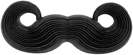 jChews Black Moustache Teether