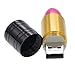 16GB USB 2.0 Flash Drive Memory Stick - Creative Pen Drive Thumb Drive - FEBNISCTE Fashion Metal 3-Color Portable Lipstick Data Storage Zip Drive Gift for Girl Mom Wife Grandmother Girlfriend