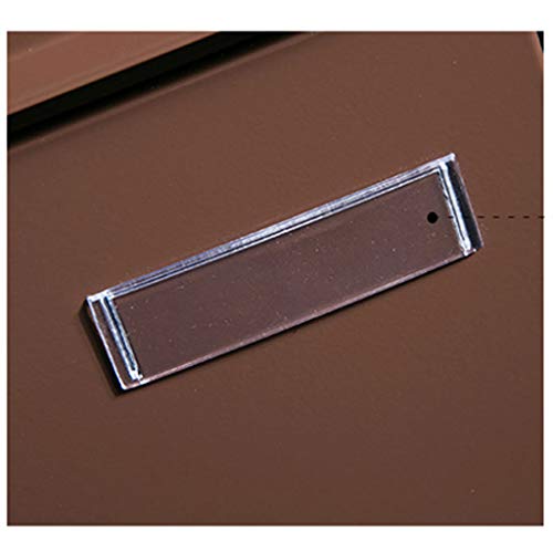 European Villa Letter Box Outdoor Wall Newspaper Magazine Mailbox Waterproof Retro Lock Letter Box - Thumbnail 4
