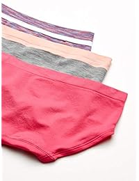 Maidenform - Pantalón corto para niña sin costuras, pack de múltiples