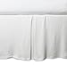 Burt's Bees Baby - Crib Skirt, 100% Organic Crib Skirt for Standard Crib and Toddler Mattresses (Cloud)