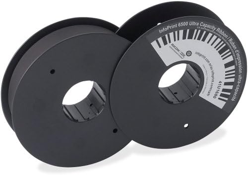 InfoPrint Ribbon - Black - Dot Matrix - Ultra High Yield - 6 Pack - OEM