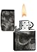 Zippo Skull Pocket Lighter, Softouch