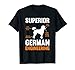 Poodle Dog T-Shirt Gifts Funny Superior German Engineering