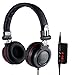 Conambo CQ3 Active Noise Cancelling Headphones On Ear Foldable Headphone with Inline Mic for iPhone/iPad/iPod/Samsung/LG iOS Android Smartphones and Laptop PC with Airplane Adapter, Black