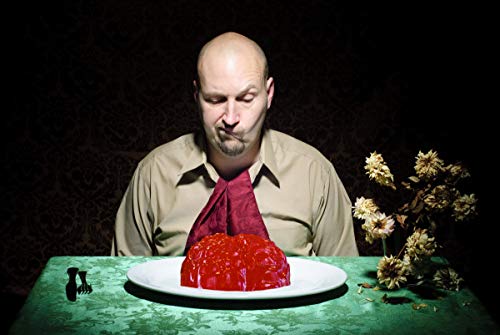 Brain Jello Gelatin Mold,2 Pack Large Human Zombie Brain Mold for Cake Candy,Plastic Halloween Baking Brain Prop Decorations Standard for Kids Adult - Thumbnail 5
