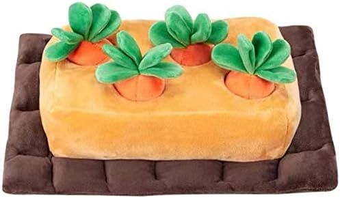 ペットおもちゃ にんじん ノーズワーク おやつ隠し 訓練毛布 ペット 犬 分離不安 ストレス解消 集中力向上 嗅覚訓練 おもちゃ 運動不足 食いすぎる対策 噛む 知育 4個にんじん