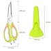 Multifunction Stainless Steel Kitchen Shears That Come Apart Best Kitchen Scissors Heavy Duty Knife with Magnetic Holder for Gutting Chiken Fish Herbs Poultry