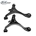DLZ 2 Pcs Front Suspension kit-2 Lower Control Arms Compatible With Acura EL 2001-2005, Civic 2001-2005 K640287 K640288
