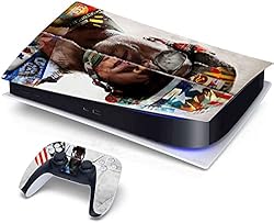 P-S5 disc Version Anime Skin for Console and