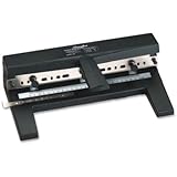 SWI74440 - Swingline 40-Sheet Heavy-Duty Three-Hole Adjustable Punch