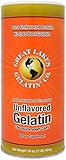 Great Lakes Unflavored Beef Gelatin, Kosher, 16 Ounce Can