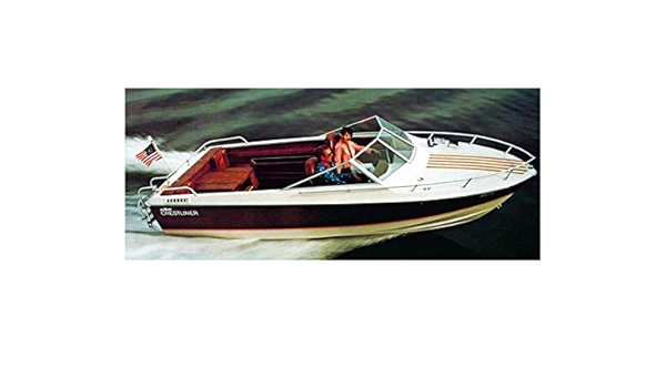 Amazon Com 1976 Amf Crestliner Crusader 995 Power Boat Factory Photo Entertainment Collectibles