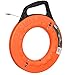 Klein Tools 56008 Fish Tape, 1/8-Inch Stainless Steel Fish Tape , Easy-Feed Sloped Handle, 240-Foot, Updated Model Cat. No. 56341 Available