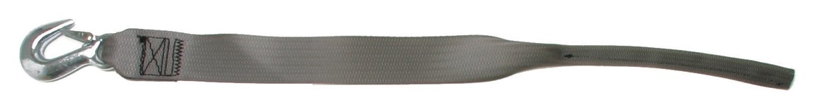 BoatBuckle F07674 Winch Strap with Hook and Safety
