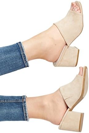 maurices Women's Justine Suede Mule 8 Taupe