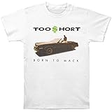 Too Short Men's Born To Mack T-shirt White
