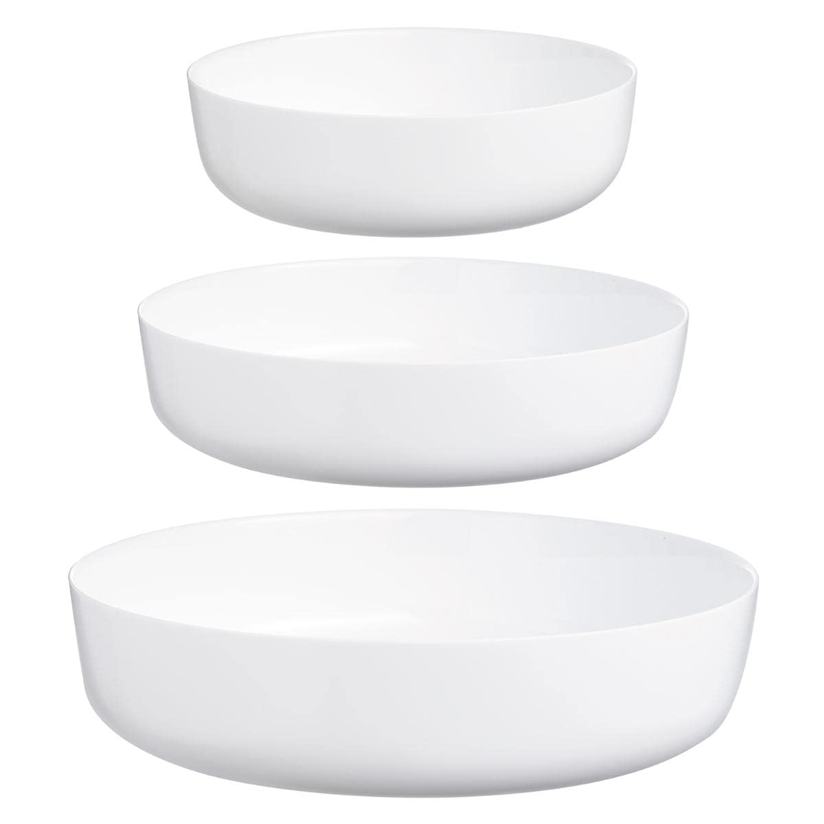 Luminarc - Set of 3 Smart Cuisine Diwali Serving Dishes - Innovative Glass Dishes - Lightweight and Extra Resistant - Easy to Clean - Oven Safe up to 250°C - Made in France