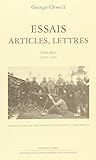 Essais, articles, lettres, tome 1 by
