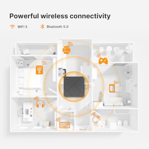 origimagic C4 Air Mini PC, Ryzen 5 3500U, RAM 8 GB DDR4 2400MHz, SSD 256 GB + Ranura NVMe PCIe 3.0, Gráfica Vega 8, 3 Pantallas 4K, WiFi 5/BT 5.0, Mini PC para Oficina, Negocios y hogar