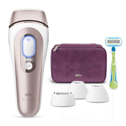 【正規品】ブラウン 脱毛器 スキンアイエキスパート Pro7 男女兼用 VIO対応 【Amazon.co.jp限定】 光脱毛器 PL7357 【AIおうちサロン x 業界最高峰パワー x 刺激レス】IPL VIO対応たった3回で効果実感 365日ツルすべ肌へ