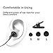 In Ear Earphones, Tonicstar Wired Headphones with Microphone Clear Stereo Sound High Compatibility with Phone Tablet Computer MP3 Player