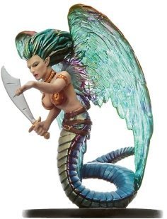 D & D Minis: Lillend # 19 - Blood War