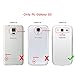 ULAK Galaxy S3 Case, S3 Case - Shock Resistant Series Hybrid Rubber Case Cover for Samsung Galaxy S3 III i9300 3in1 Hard Plastic +Soft Silicone(Ocean-Blue Silicone)