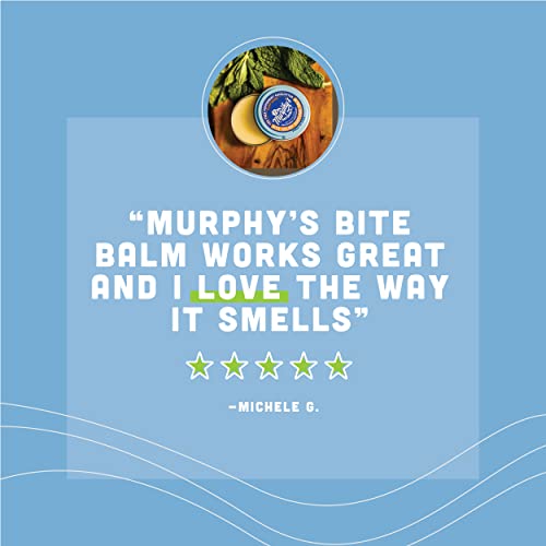 Murphy's Naturals Insect Bite Relief Soothing Balm Plant Based, All Natural Ingredients