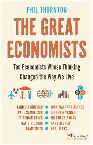Great Economists 9781292009414 Economics Books Amazon Com