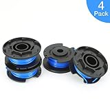 OFPOW String Trimmer Line for Ryobi, 0.065" Autofeed Replacement Spools for Ryobi 18V, 24V, and 40V Cordless Trimmers,4 Pack