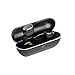 True Wireless Earbuds by [MOZART] / Bluetooth 4.2 Headphones / Noise Cancelling / HD Sound & Mic / Premium TWS Earphones with Memory Foam Tips, Leather Pouch, and Smart Charging Case