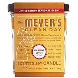 MRS. MEYER'S SOY CANDLE,ORANGE CLOVE, 4.9 OZ CASE_6