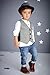 Cute Kids Boys Clothing Shirt and Vest Jeans Sets For 2 to 5 Years Toddler Boy,Multicolor, (2)