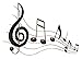 Deco 79 Metal Musical Notes Home Wall Decor Wall Sculpture with Gold Details, Wall Art 26