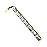 Keenstone Upgrade 8.4V NiMH 1600mAh Butterfly Nunchuck Stick Mini Battery Pack (8.4V NiMH 1600mAh stick battery)