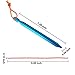 Tent Stake,YUEDGE Premium Aluminum Lightweight Tent Stakes/pegs with Reflective Rope(Pack of ten/Blue)