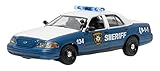 Greenlight 86504 Walking Dead Rick & Shane's 2001 Ford Crown Victoria Police Interceptor 1:43 Diecast
