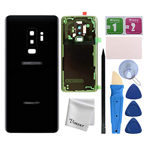 Vimour Back Cover Glass Replacement for Samsung Galaxy S9+ Plus