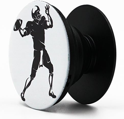 Expanding Stand And Grip Mount For Smartphones And Tablets (Iphone 6 6s 7 7S, Samsung Galaxy, Tablets, Fire) Football Player