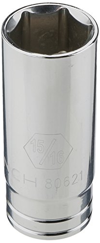 GearWrench 80621 Douille profonde SAE 1/2" 6 pans 15/16"