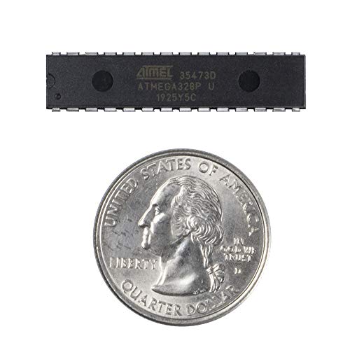 flashtree【4 Pcs Atmega328P-PU Microcontroller with Arduino Uno R3 Bootloader DIP28 - Thumbnail 4