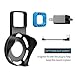 Wall Mount Stand For Echo Dot 2nd Generation, V-Techology Hanger Holder With Charging Cable For Dot, A Space-Saving Solution for Your Smart Home Speakers without Messy Wires or Screws (Black)